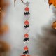 Girlande -Halloween- 97cm orange-schwarz