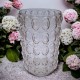 Vase -Spiro- Glas 30cm salm