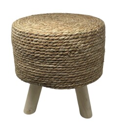 Hocker Holz 27x28cm natur