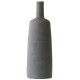 Vase -Karis- Keramik 40cm grau