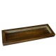 Tablett -Moro- Holz 45x15cm braun