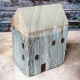 Haus Vintage Holz 10x7cm natur