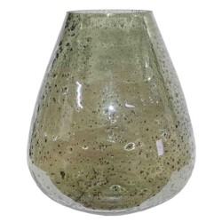 Vase -Cone- Glas 35cm grün
