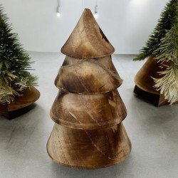 Tannenbaum -Luisa- Holz 15cm braun