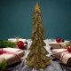 Tannenbaum -Kela- Resin 18cm gold