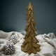 Tannenbaum -Kela- Resin 18cm gold