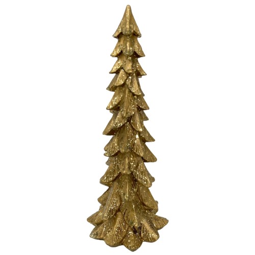 Tannenbaum -Kela- Resin 25cm gold