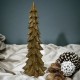 Tannenbaum -Kela- Resin 25cm gold