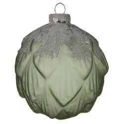Baumkugel Salvo 3er-Set Glas 8cm grün