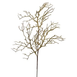 Stiel -Coral- Glitter Kunststoff 64cm gold