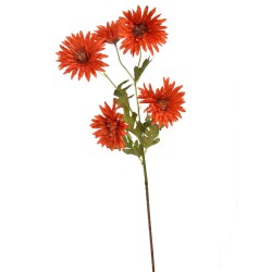 Kunstblume -Dahlie- 73cm orange