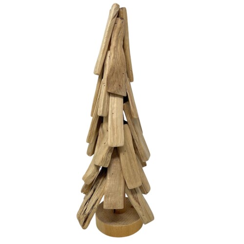 Weihnachtsbaum -Eldar- Treibholz 44cm natur