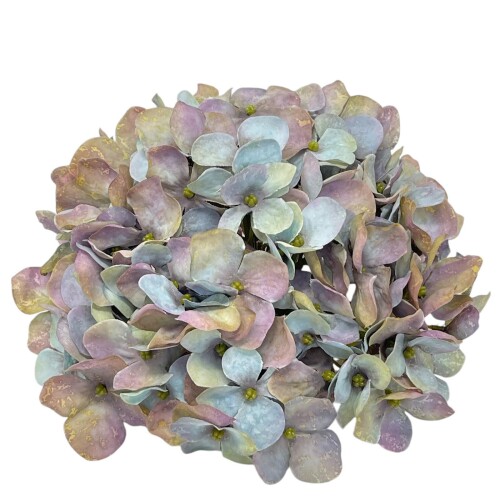 Deko -Hydrangea- Kunststoff 12x20cm hellblau