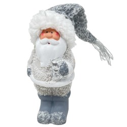 Weihnachtsmann -Joe- Keramik 13cm grau