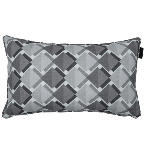 Kissen -Madison- Baumwolle 50x30cm grau