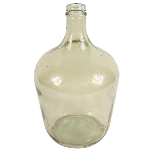 Vase -Bottle- Glas 30cm beige