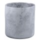 Windlicht -Kamea- Glas 15cm grau