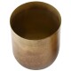 Blumentopf -Ziggi- Metall 16x13cm gold