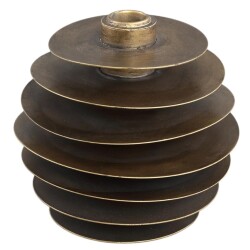 Kerzenhalter -Tyna- Metall 16cm gold