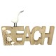 Beach Schriftzug Holz 20x30cm natur
