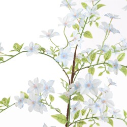 Kunstblume -Mini Flowers- 95cm blau