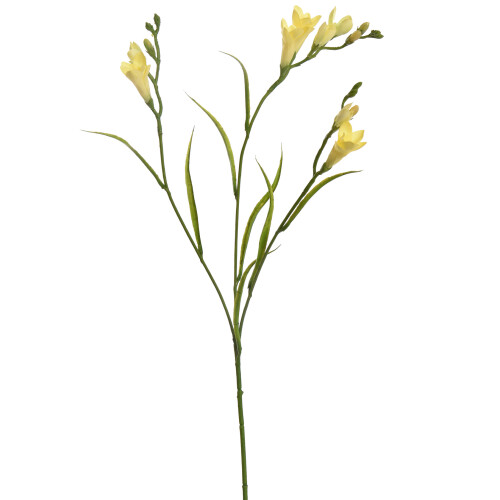 Kunstblume -Freesia- 65cm gelb