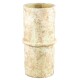 Blumetopf -Werix- Zement 30x15cm creme