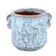 Blumentopf -Shay- Keramik 14x17cm grau