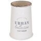 Hocker -Laundry- Metall 45x34cm weiss