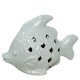 Fisch Porzellan 9x13cm weiss