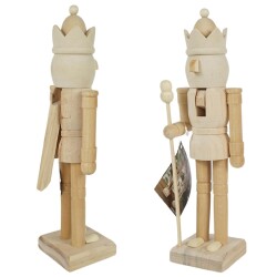 Nussknacker Holz 25cm natur