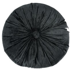 Kissen -Tatum- Polyester 40x40cm schwarz