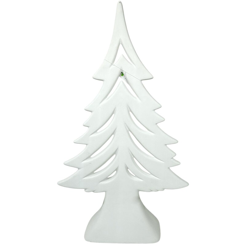 Tannenbaum -Joya- Porzellan 28cm weiss | Weihnachtsdeko