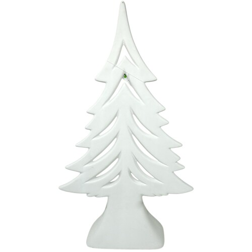 Tannenbaum -Joya- Porzellan 28cm weiss | Weihnachtsdeko