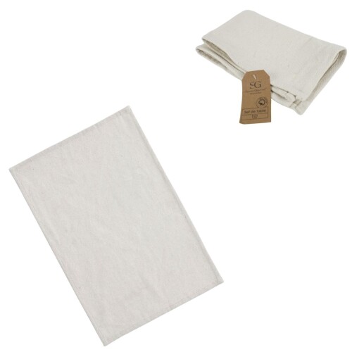 Platzset Baumwolle 45x30cm weiss