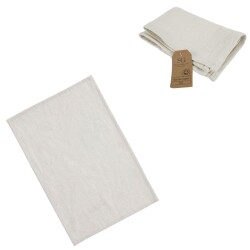Platzset Baumwolle 45x30cm weiss