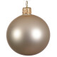 Baumkugel 6er-Set Glas 6cm pearl
