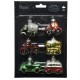 Baumkugel Figuren 6er-Set Glas 5cm bunt