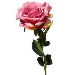 Kunstblume Rose 70cm rosa