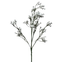Kunstblume Gypso 60cm weiss