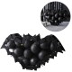 Fledermaus Licht Set 90cm schwarz