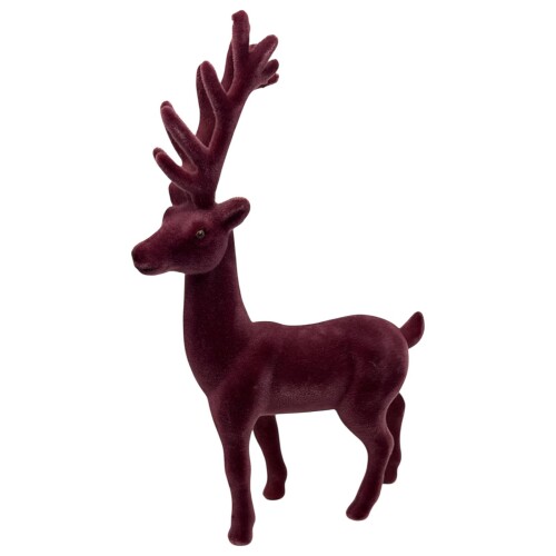 Hirsch Samt 29cm burgundy