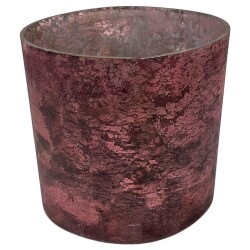 Vase Glas 15x10cm berry