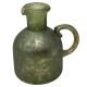 Vase Rusa Glas 12x12cm eukalyptus