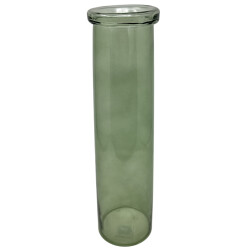 Vase Missy konisch Glas 36x10cm grün