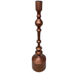 Kerzenhalter Sheva Metall 42cm kupfer