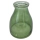 Vase Missy rund Glas 19x15cm grün