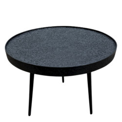 Beistelltisch Madison Metall 43x58cm schwarz