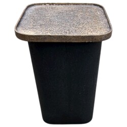 Säule Madison Metall 53x36cm schwarz-gold