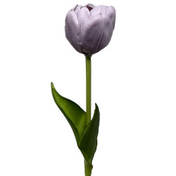 Kunstblume -Tulpe Real Touch- 24cm hellviolett